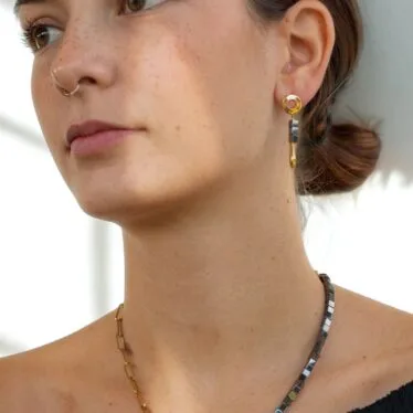 Collier Poisson et Hématite